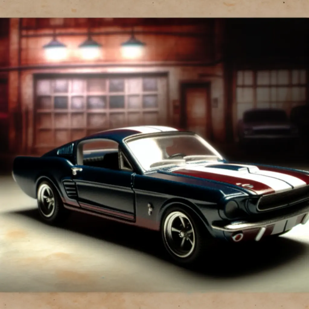 Klasyczny Ford Mustang Fastback, skala 1:24