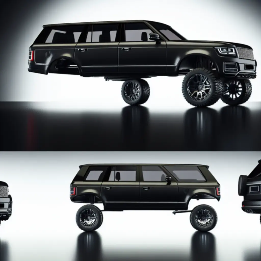 Mercedes‑AMG G63 1:24 – terenowy SUV w czarnym kolorze