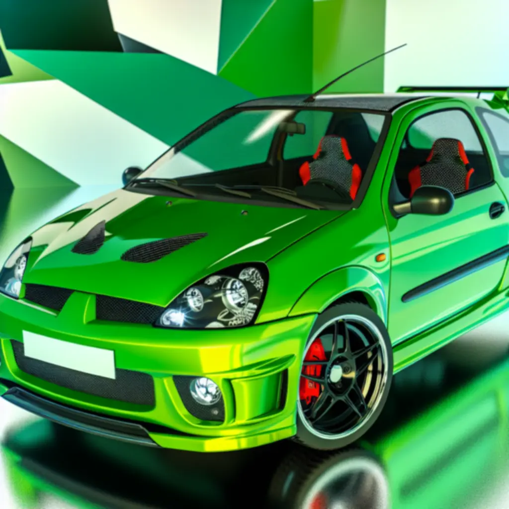Mini Cooper S 1:32 – hot hatch w zielonym kolorze